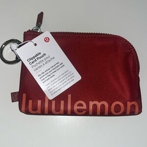 Lululemon Clippable Card Pouch